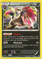 Zoroark 91/162 Non-Holo Promo - Theme Deck Exclusive